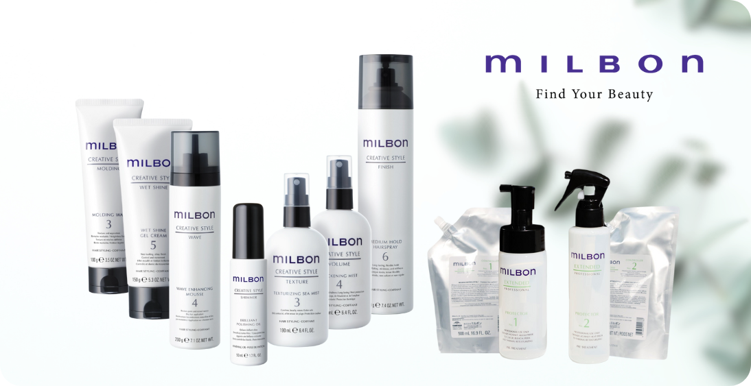 Milbon Creative Style and Extended Pro Lineup Milbon Creative Style and Extended Pro Lineup